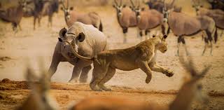 In the Realm of Lions: A Safari Quest